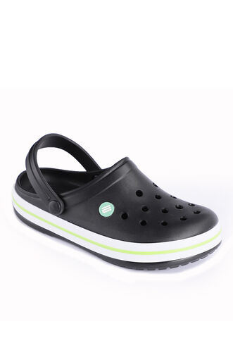 ESEM LOOP Women's Slippers Black - Green - Thumbnail