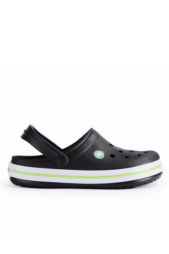 ESEM LOOP Women's Slippers Black - Green - Thumbnail