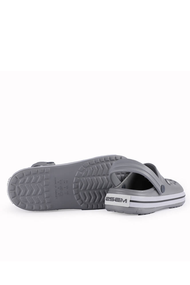 ESEM LOOP Women's Slippers Gray - White