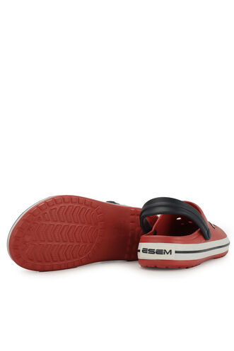 ESEM LOOP Women's Slippers Red - White - Thumbnail