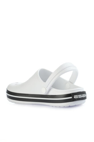 ESEM LOOP Women's Slippers White - Black - Thumbnail