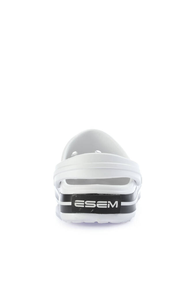 ESEM LOOP Women's Slippers White - Black