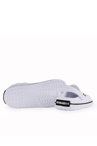 ESEM LOOP Women's Slippers White - White - Thumbnail