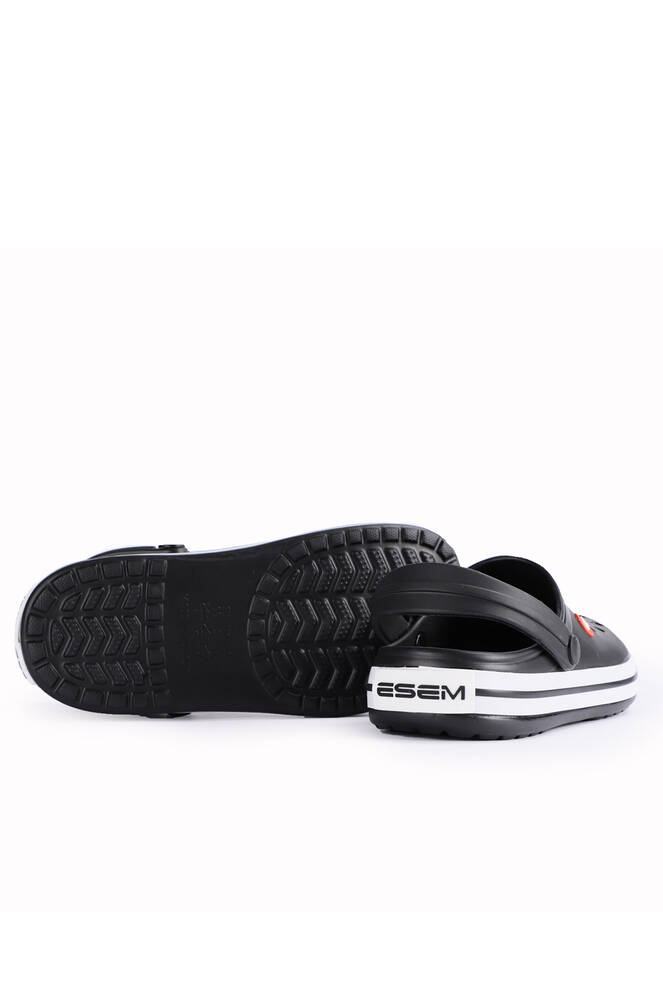 ESEM LOOP Women's Slippers Black - White