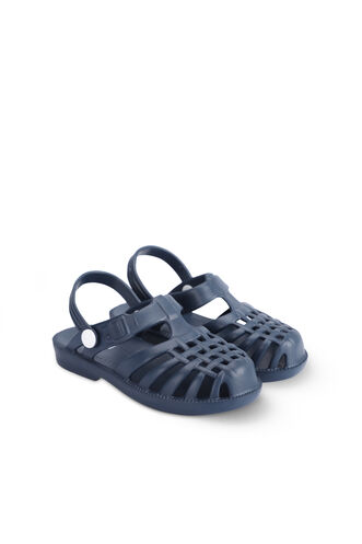 ESEM ODDO Girl Child Sandal Navy Blue - Thumbnail