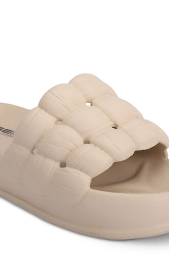 ESEM OFFU Women's Slippers Beige - Thumbnail