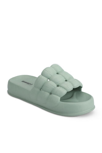 ESEM OFFU Women's Slippers Green - Thumbnail