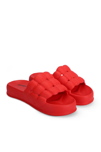 ESEM OFFU Women's Slippers Red - Thumbnail