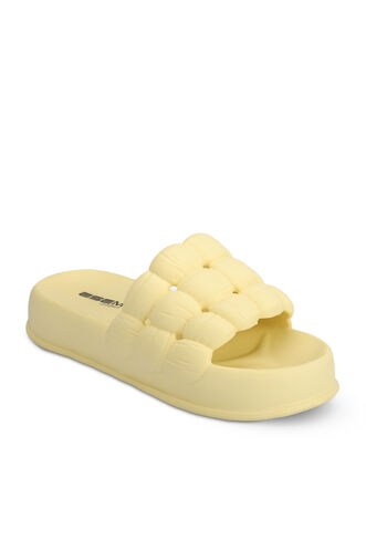 ESEM OFFU Women's Slippers Yellow - Thumbnail