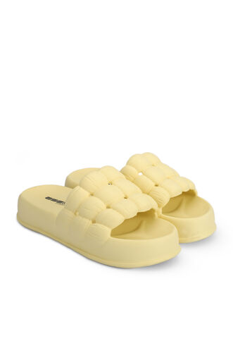 ESEM OFFU Women's Slippers Yellow - Thumbnail