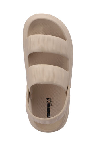 ESEM OIER Women's Sandal Beige - Thumbnail