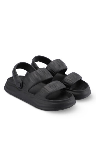 ESEM OIER Women's Sandal Black - Thumbnail