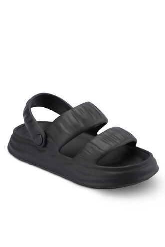 ESEM OIER Women's Sandal Black - Thumbnail