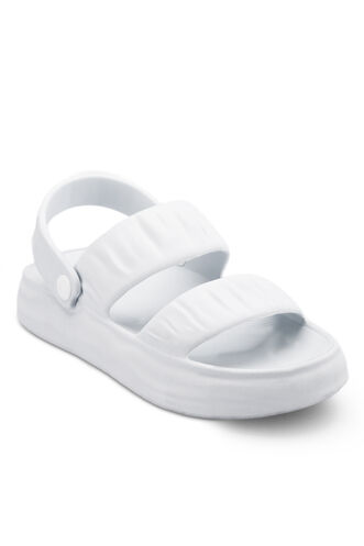 ESEM OIER Women's Sandals White - Thumbnail