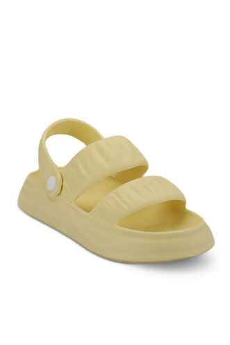 Yellow Women's Sandals - Thumbnail