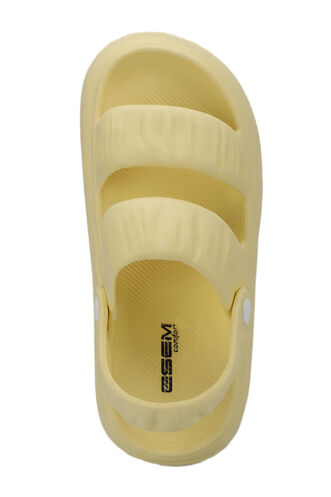 Yellow Women's Sandals - Thumbnail