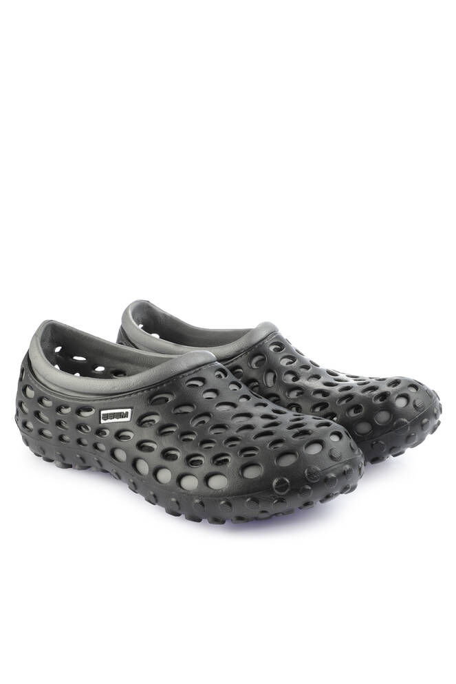 ESEM OSBORN Men's Slippers Black - Dark Gray