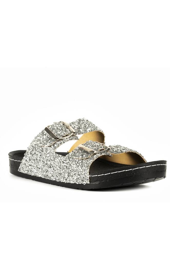 ESEM SL-Z0463 Women's Slipper Silver