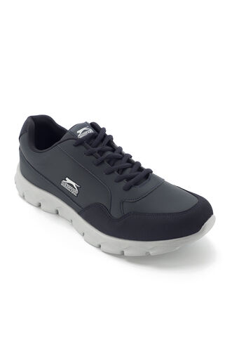 Slazenger ADOPT Large Size Sneaker Men's Shoes Navy Blue - Thumbnail