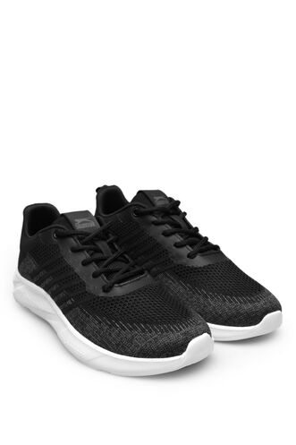 Slazenger AESON Sneaker Men's Shoes Black - White - Thumbnail