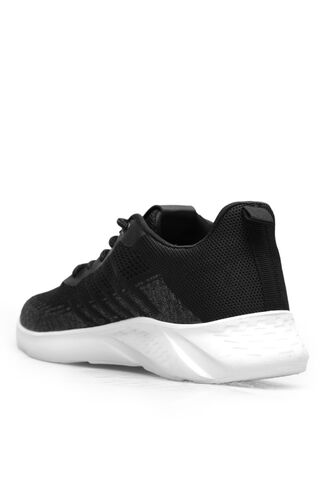 Slazenger AESON Sneaker Men's Shoes Black - White - Thumbnail