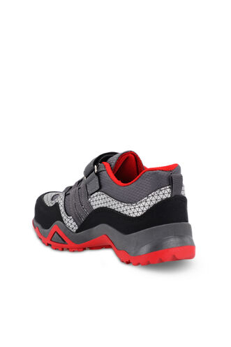 Slazenger ALDONA Sneaker Boys' Shoes Dark Gray - Black - Thumbnail