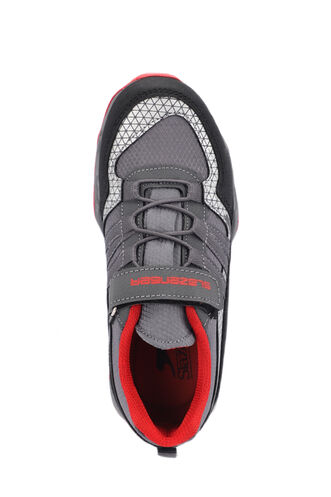 Slazenger ALDONA Sneaker Boys' Shoes Dark Gray - Black - Thumbnail