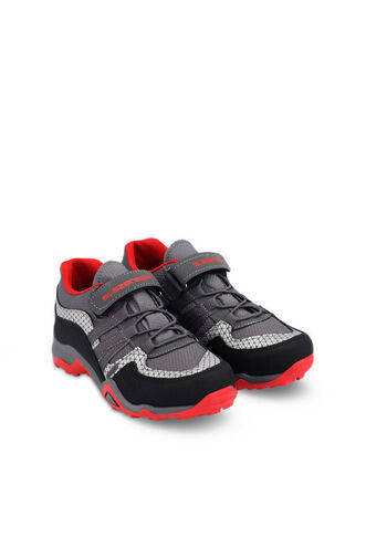 Slazenger ALDONA Sneaker Boys' Shoes Dark Gray - Black - Thumbnail