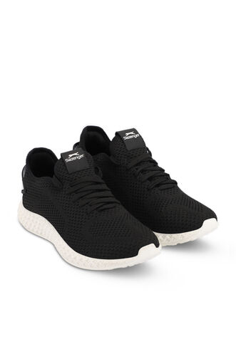 Slazenger ATOMIX Women's Sneaker Shoes Black - White - Thumbnail