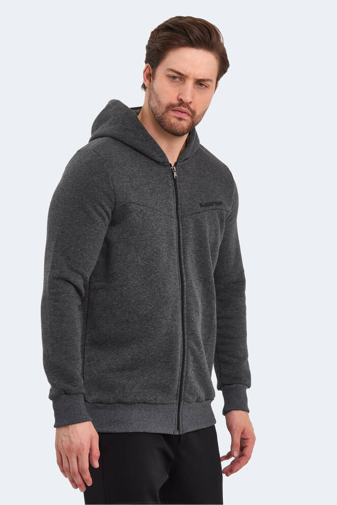 Slazenger BACK Erkek Sweatshirt Antrasit