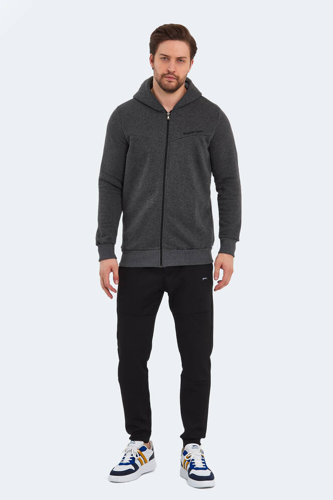 Slazenger BACK Erkek Sweatshirt Antrasit