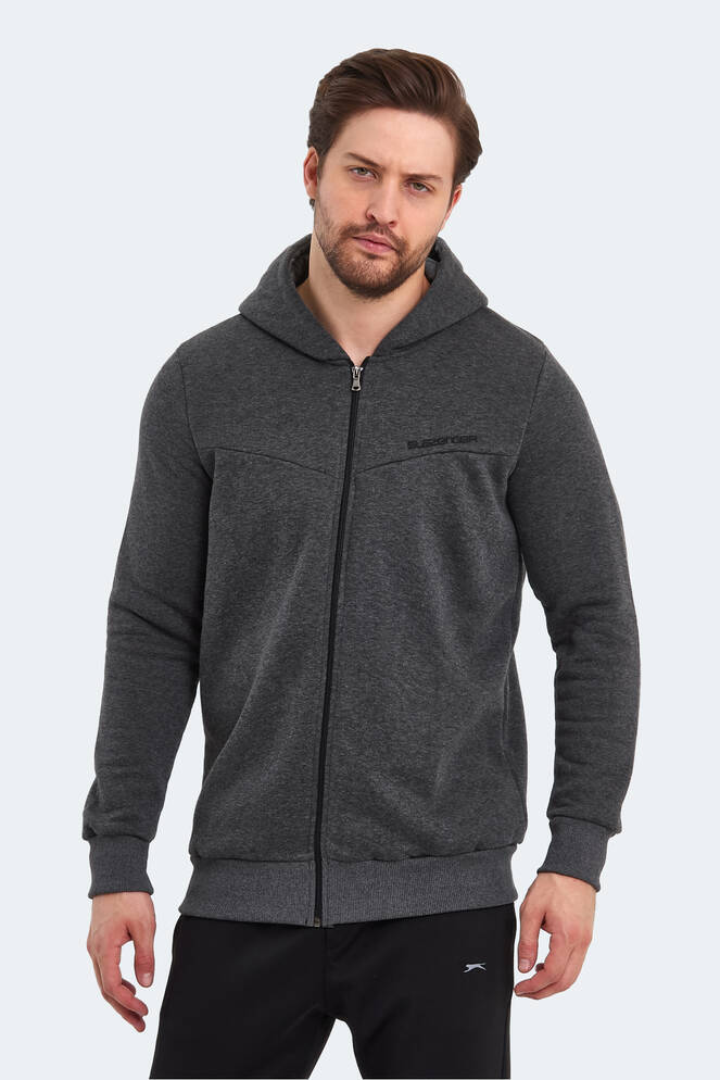 Slazenger BACK Erkek Sweatshirt Antrasit