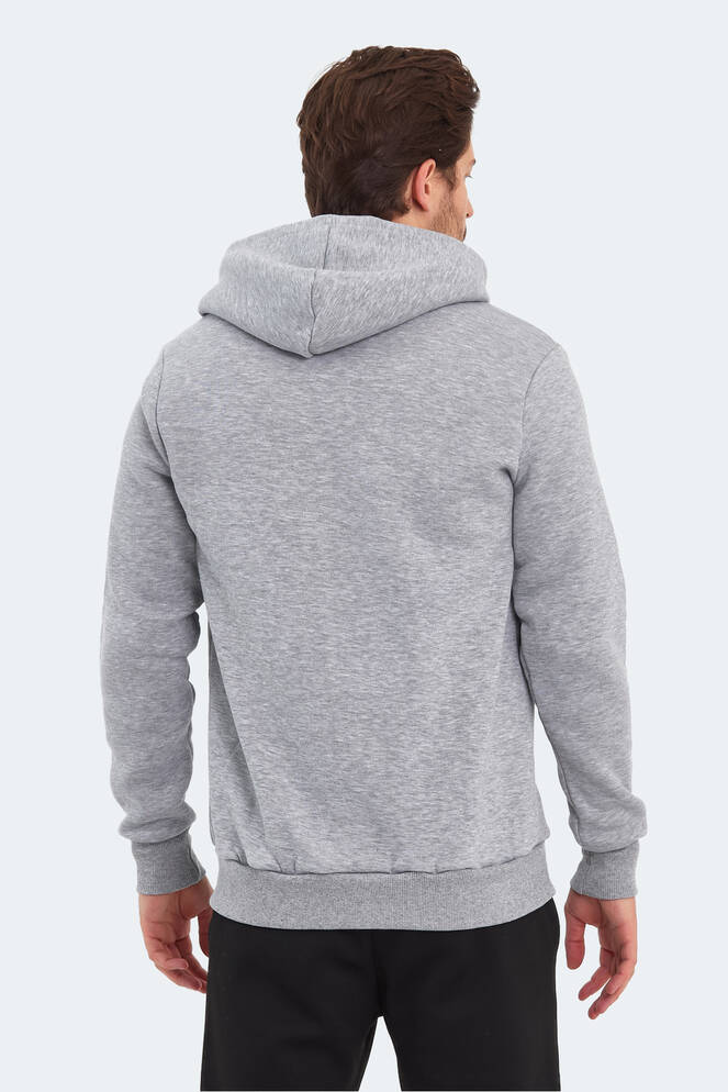 Slazenger BACK Erkek Sweatshirt Gri