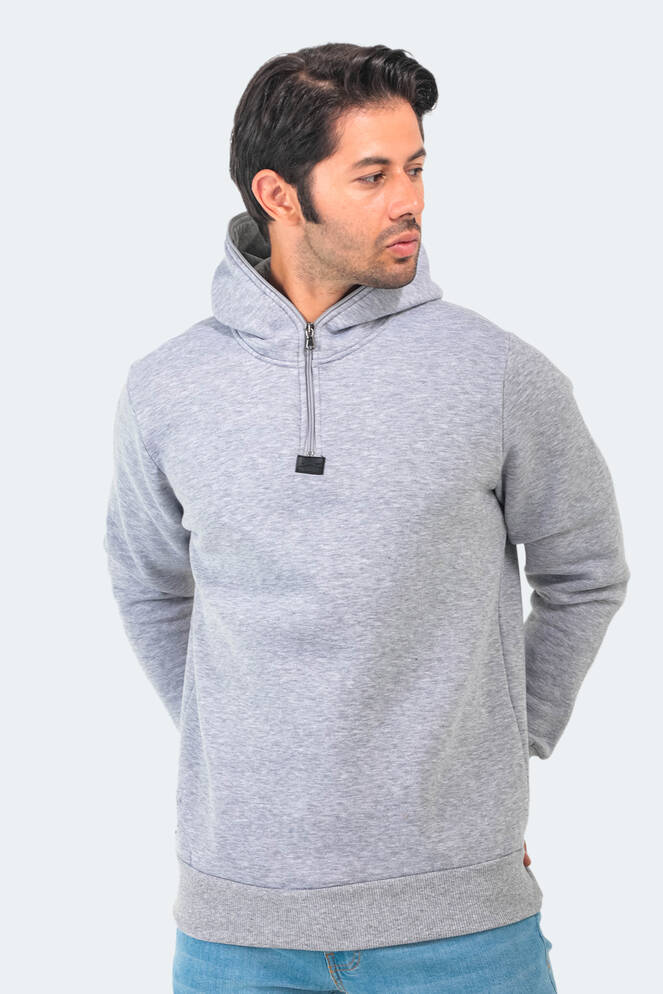 Slazenger BAHA Erkek Sweatshirt Gri