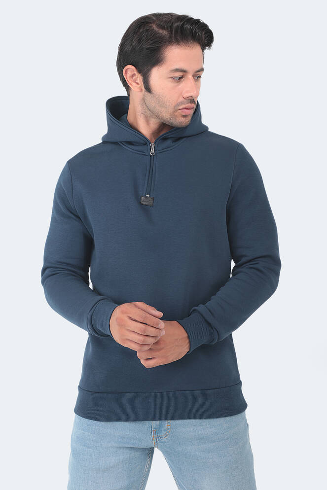 Slazenger BAHA Erkek Sweatshirt Indigo