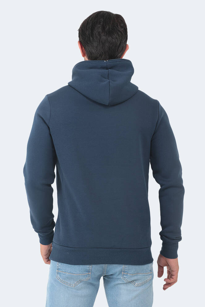 Slazenger BAHA Erkek Sweatshirt Indigo