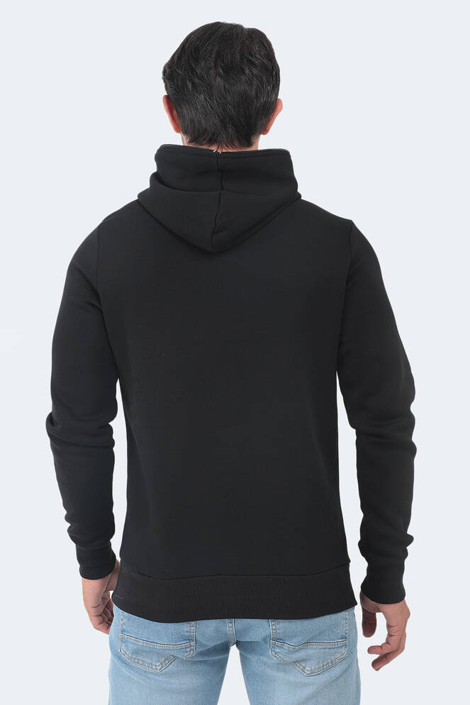 Slazenger BAHA Erkek Sweatshirt Siyah