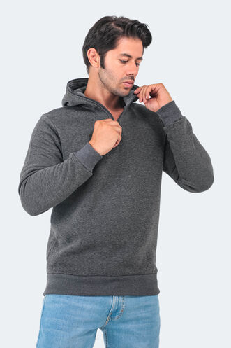 Slazenger BAHA Men's Sweatshirt Anthracite - Thumbnail