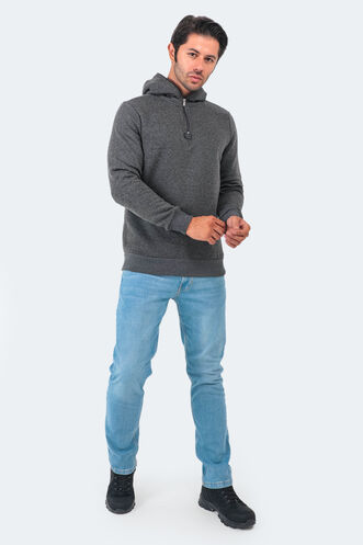 Slazenger BAHA Men's Sweatshirt Anthracite - Thumbnail