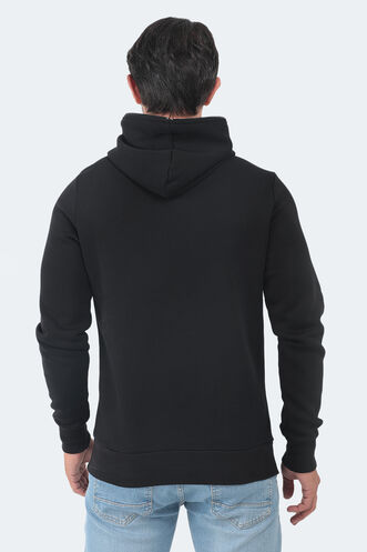 Slazenger BAHA Men's Sweatshirt Black - Thumbnail