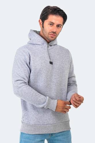 Slazenger BAHA Men's Sweatshirt Gray - Thumbnail