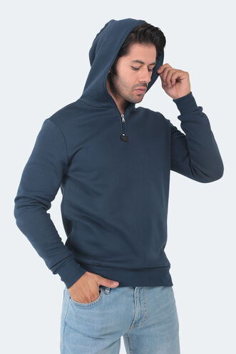 Slazenger BAHA Men's Sweatshirt Indigo - Thumbnail