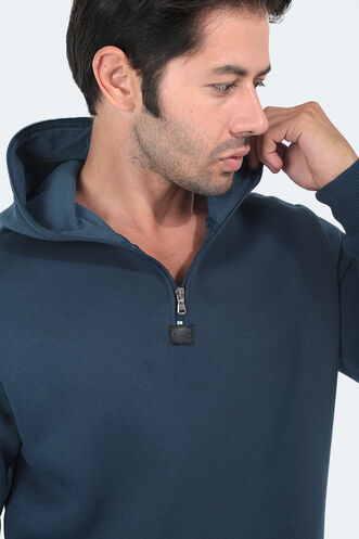 Slazenger BAHA Men's Sweatshirt Indigo - Thumbnail