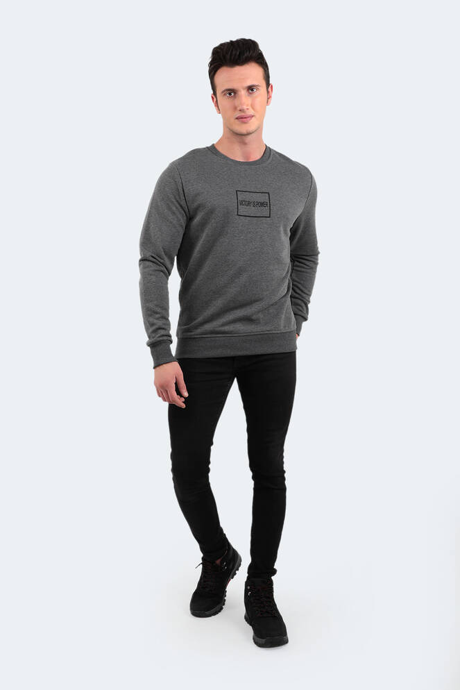 Slazenger BALA Erkek Sweatshirt Antrasit