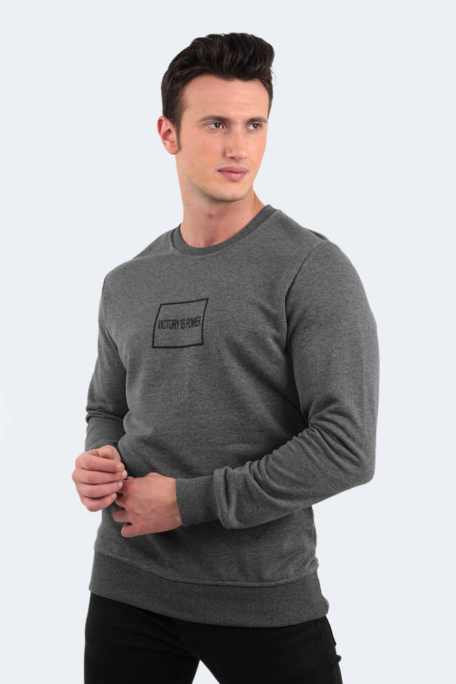 Slazenger BALA Erkek Sweatshirt Antrasit