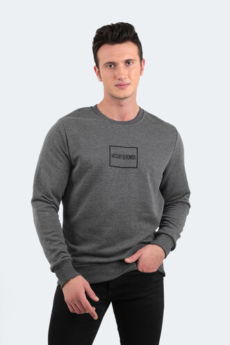 Slazenger BALA Men's Sweatshirt Anthracite - Thumbnail