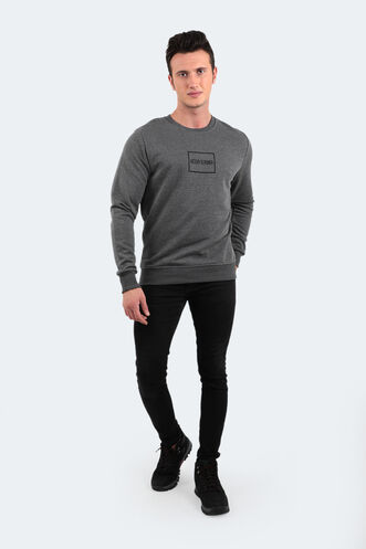 Slazenger BALA Men's Sweatshirt Anthracite - Thumbnail