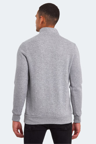 Slazenger BALBIN Erkek Sweatshirt Gri - Thumbnail