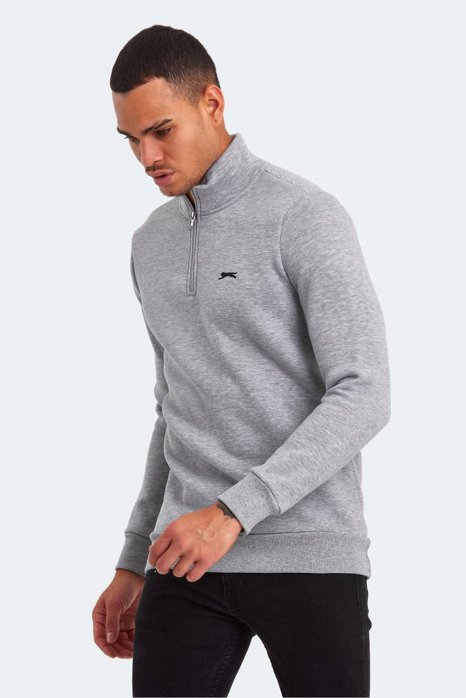 Slazenger BALBIN Erkek Sweatshirt Gri