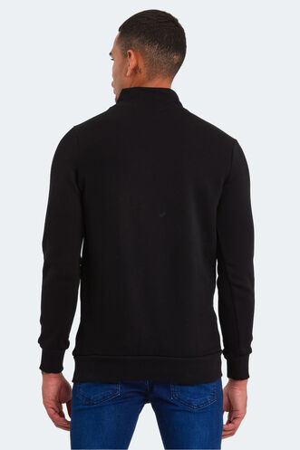 Slazenger BALBIN Men's Sweatshirt Black - Thumbnail